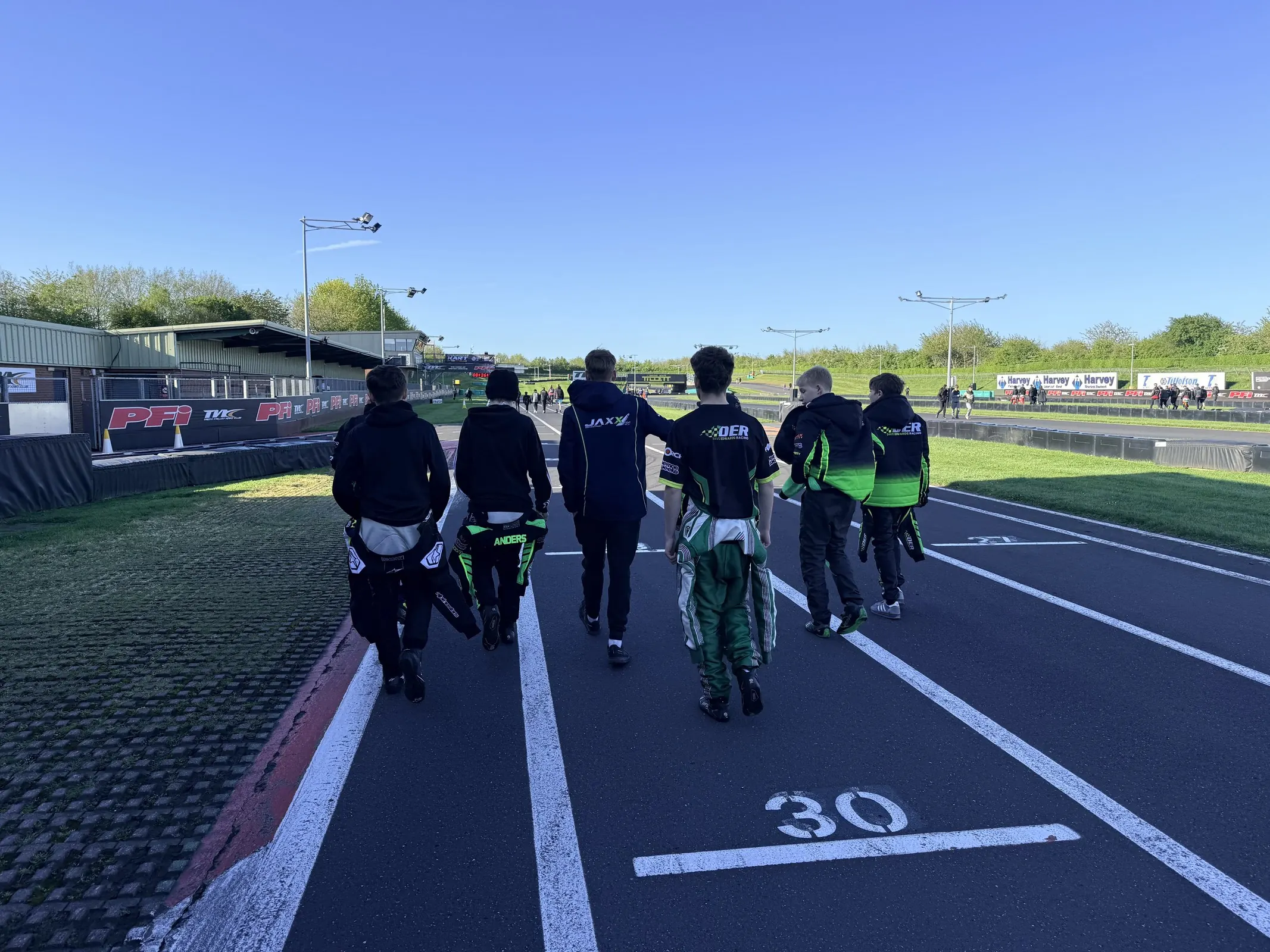 Dave Edwards Racing drivers together